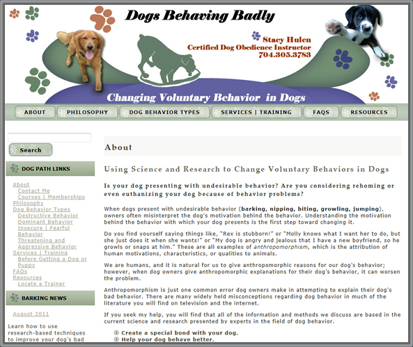 Dogs Behaving Badly Dogs Behaving Badly